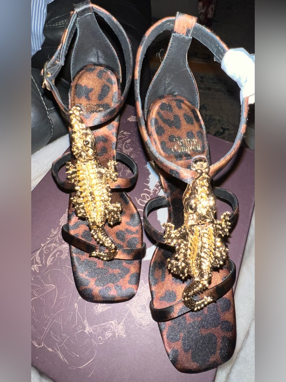 Jeffrey Campbell Everglades Heeled Sandals. 
Size: 7.  Retail: $180. Ask: $129.